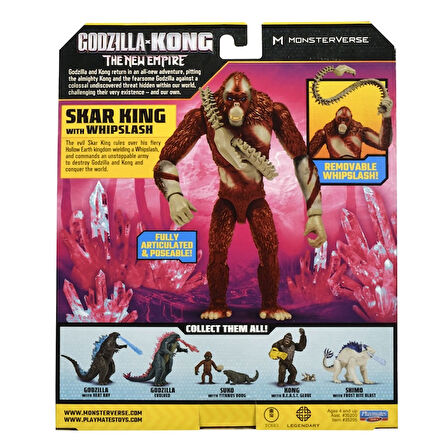 Godzilla ve Kong Aksiyon Figür 15 cm Skar King 35200