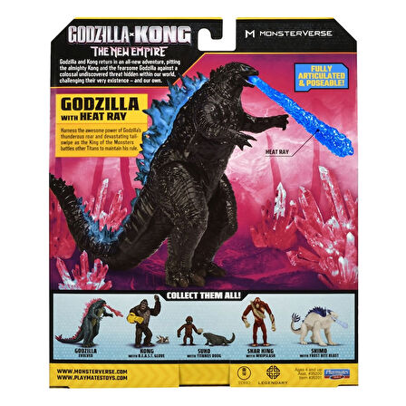 Godzilla ve Kong Aksiyon Figür 15 cm Godzilla Heat Ray 35200