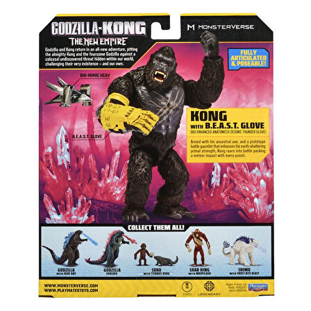 Godzilla ve Kong Aksiyon Figür 15 cm Kong 35200