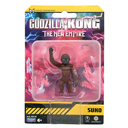 Godzilla ve Kong Mini Figür 5 cm Suko 35760
