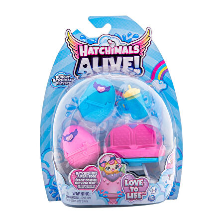 Hatchimals Alive Mama Sandalyesi V1 Mavi-Sarı 6067740-20143350