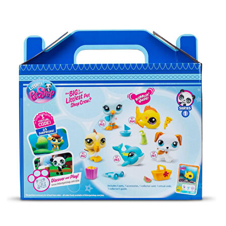 Littlest Pet Shop Minişler 5'li Figür Seti S1 Minişler Tatilde S01005103