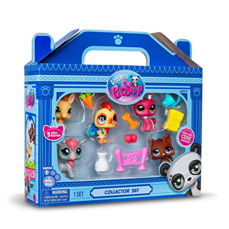 Littlest Pet Shop Minişler 5'li Figür Seti S1 Minişler Çiftlikte S01005103