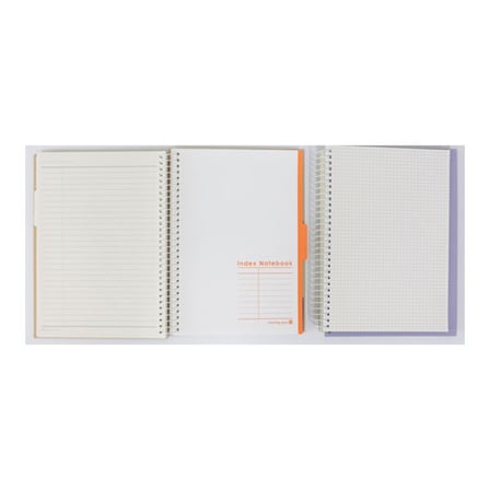 Morning Glory 7000 4in1 Çizgili-Kareli Defter 26,2x19 cm Bej 11136-88903