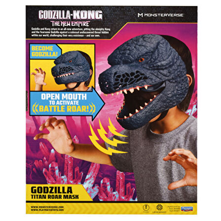 Godzilla ve Kong Sesli Maske Godzilla 35699