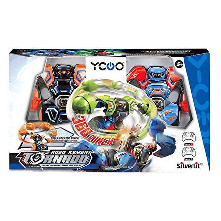 Silverlit Robo Kombat Tornado Kırmızı-Turuncu 86883