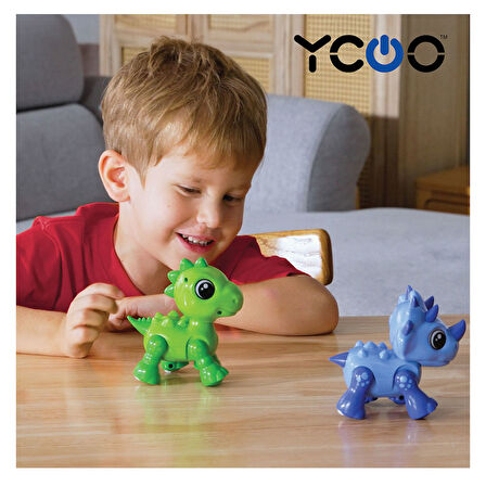 Silverlit Dino Heads Up Robot Triceratops 88592