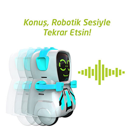 Silverlit Pokibot Robot Turkuaz 88043