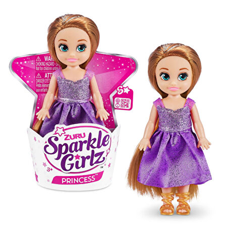 Sparkle Girlz 12 Cm Prenses Cupcake Mor 10015TQ3
