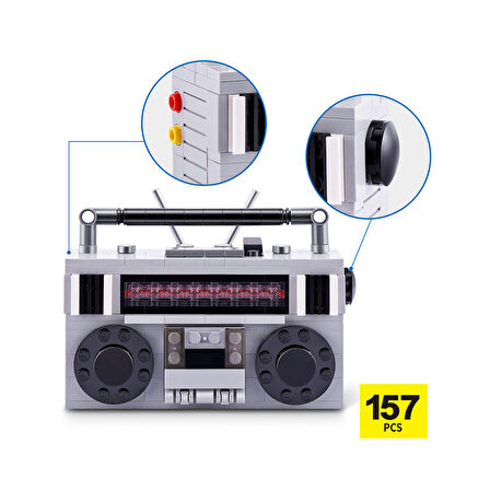 Max Retro Kaset Çalar Radyo CDU15-83185GQ1