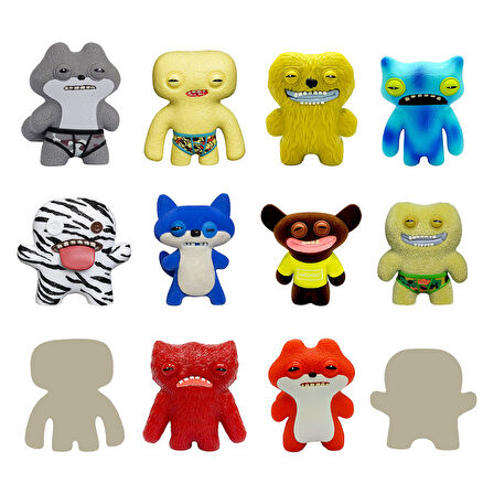 Fuggler Koleksiyon 12 li Figür Set PMI/FG2080-3