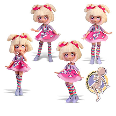 Hello Kitty Manga 19,5 cm Bebek Candy Unicorn HKTF0000