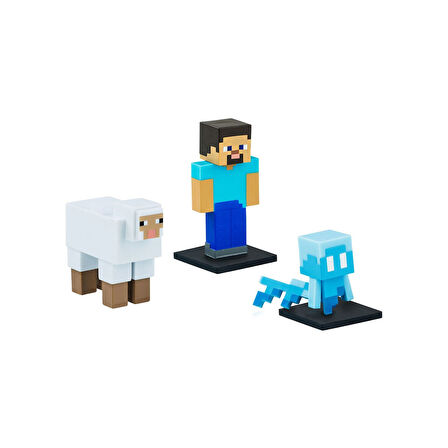Minecraft 3D Figür Toppeez 3'iü Set Model 5 PMI/MC2020
