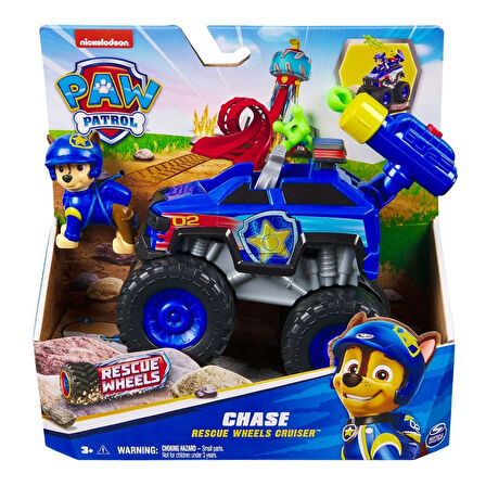 Paw Patrol Rescue Wheels Temalı Araçlar Chase 6069372