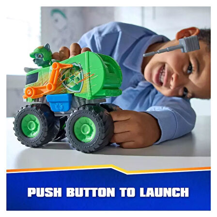 Paw Patrol Rescue Wheels Temalı Araçlar Rocky 6069372