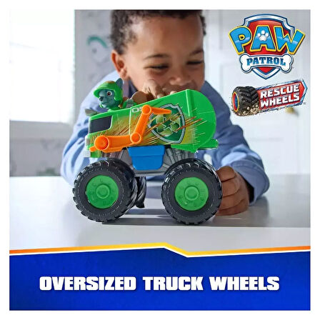 Paw Patrol Rescue Wheels Temalı Araçlar Rocky 6069372