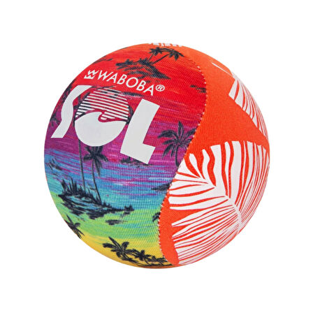 Waboba Sol Güneş Işığı İle Renk Değiştiren Top Kırmızı Turuncu