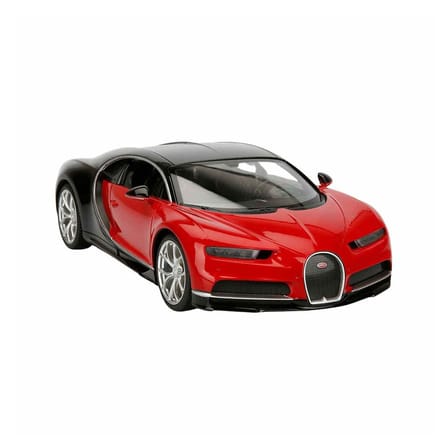 Rastar 1:14 Bugatti Chiron Uzaktan Kumandalı Işıklı Araba Kırmızı-Siyah