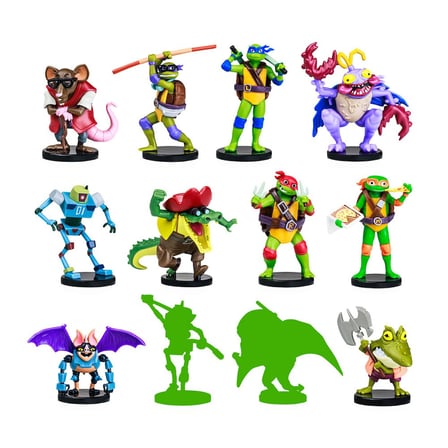 TMNT Figürlü Kalem Başlığı 12''li Paket Model 2 NT2080