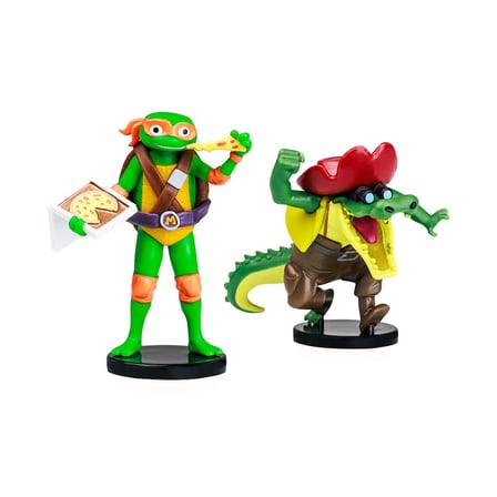 TMNT Figürlü Kalem Başlığı 2''li Paket Model 4 NT2018