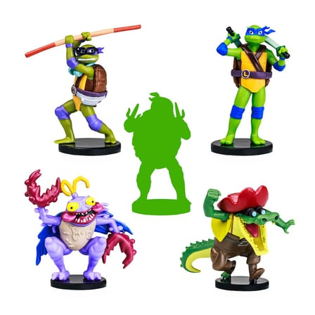 TMNT Figürlü Kalem Başlığı 5'li Paket Model 2 NT2040