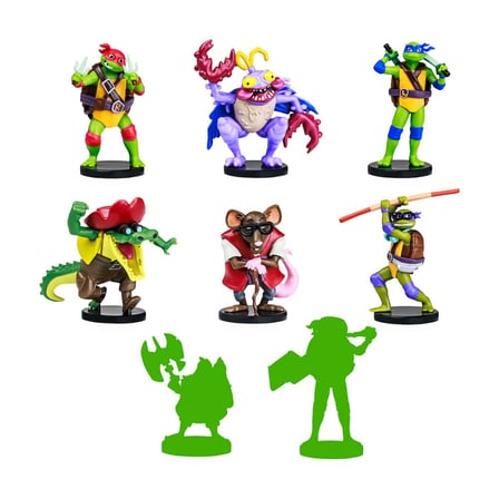 TMNT Figürlü Kalem Başlığı 8'li Paket Model 1 NT2070