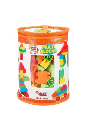 De de Eğitici Zeka Oyuncağı Multi Blocks 120 Parça