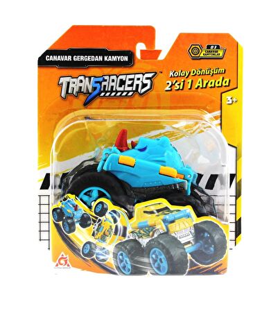 Transracers Dönüşen Araçlar Canavar Gergedan / Kamyon