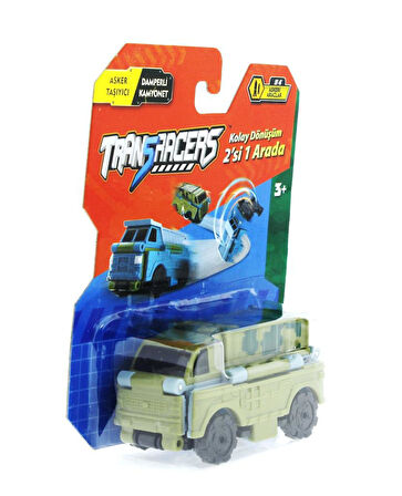 Transracers Dönüşen Araçlar Asker Taşıyıcı / Damperli Kamyonet