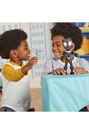 Spidey and His Amazing Friends Dev Figür Black Panther F7260 Spıdey Black Panther Figür
