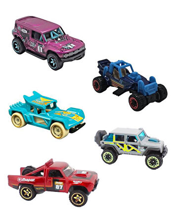 Hot Wheels Beşli Araba Seti Baja Blazers JBJ82