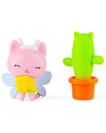Gabbys Dollhouse Kitty Fairy and Cactus Figür ve Aksesuar Seti 20149927