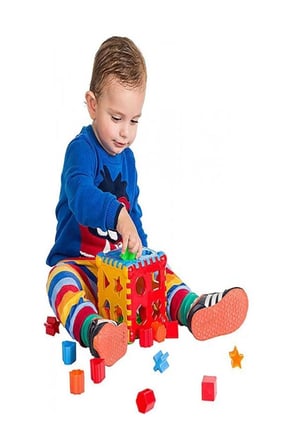 22 Parça Bul Tak Çocuk Zeka Gelişim Seti Oyuncağı Renkli Bultak Bebek Puzzle