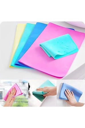 Temizlik Bezi Magic Towel Islak Sihirli Bez 5 Adet