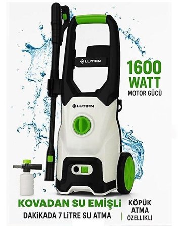 LUTIAN LT518 1600 Watt 130 Bar Basınçlı Yıkama