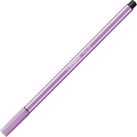 Stabilo Premium Keçeli Kalem - Pen 68 - Tek Kalem - Leylak
