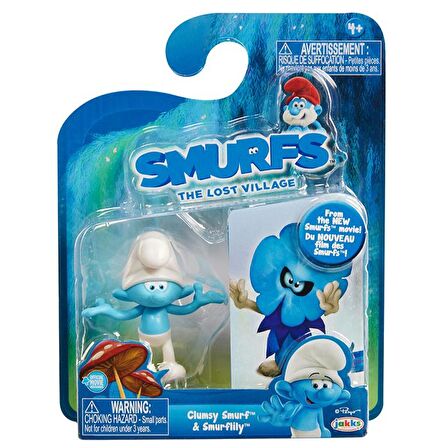 Şirinler Sakar Şirin Ve Smurflily 2'li Figür Set