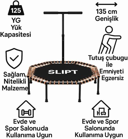 135 Cm ''(54 Inç) Tutunmalı Step Trambolin CKS-65