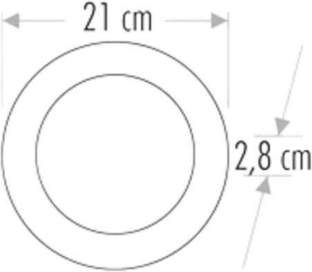 CT-5233B Sıva Üstü LED Panel, Standart