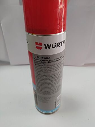 Würth Aktiv Clean Genel Temizleme Köpüğü 500 ml