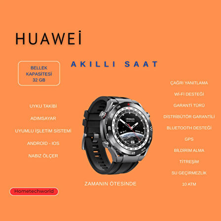 Huawei Watch Ultimate - Keşif Siyahı