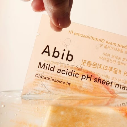 Mild Acidic pH Sheet Mask Glutathiosome Fit - Aydınlatıcı C vitamini &amp; Kafein Maskesi