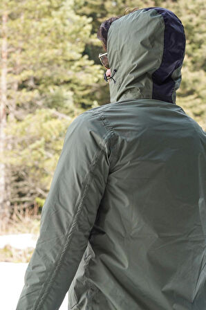 Fiyort FY 76 Floyen Polarlı Su Geçirmez Outdoor Yağmurluk Mont – Erkek Kapüşonlu Ceket