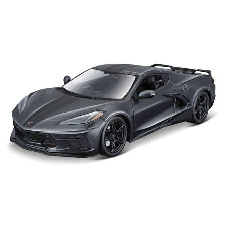 Maisto 1/18 2020 Chevrolet Corvette Stingray Model Araba - Gri