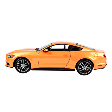 Maisto 1/18 2015 Ford Mustang Model Araba - Turuncu