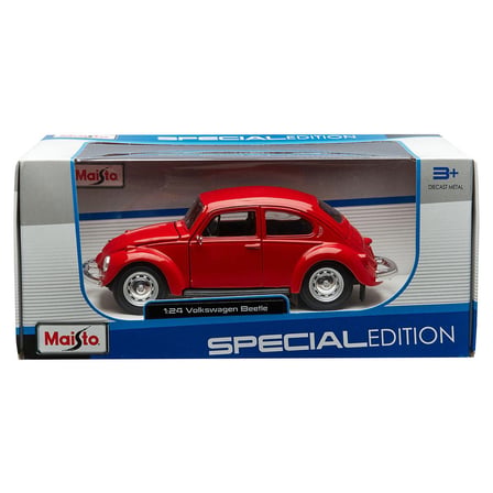 Maisto 1:24 Volkswagen Beetle Model Araba - Kırmızı