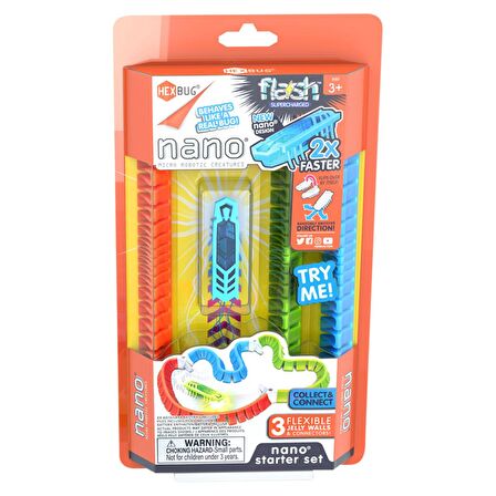 Hexbug Flash Nano Başlangıç Seti - Mavi