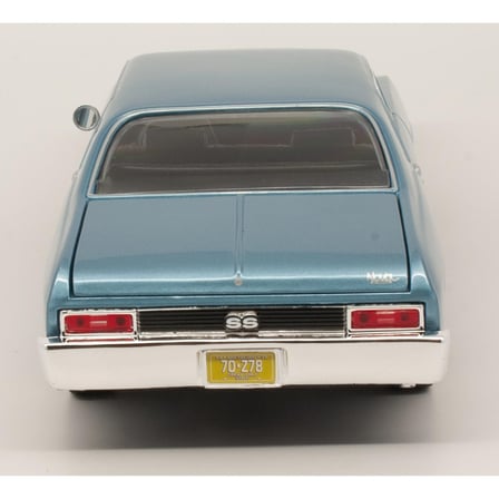 Maisto 1:18 1970 Chevrolet Nova Ss Model Araba - Mavi