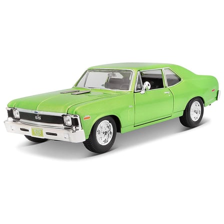 Maisto 1:24 1970 Chevrolet Nova SS Model Araba - Yeşil