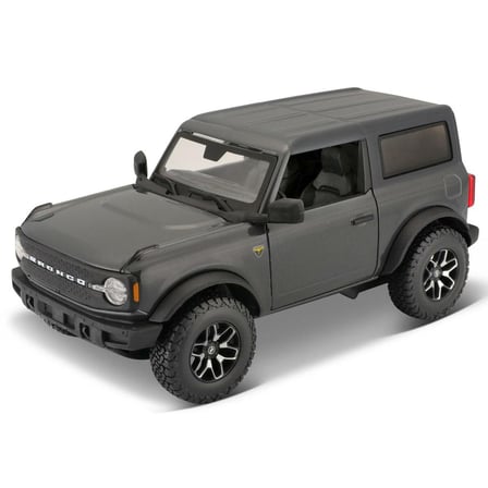 Maisto 1:24 2021 Ford Bronco Badlands Model Araba - Gri